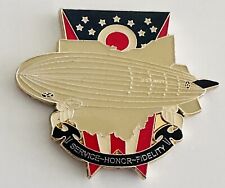 Zeppelin Challenge Coin Navy Operational Support Center Akron, OH Chiefs Mess picture