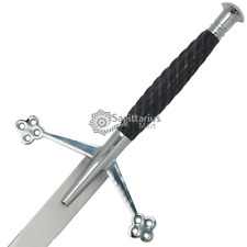 BRAVEHEART Scottish Hero William Wallace Claymore Polished Stainless Steel Sword picture