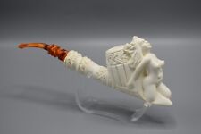 Large Size Nude  Lady Pipe By Ali Block Meerschaum-New Handmade  CASE#1806 picture