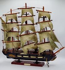 Vintage Wooden Spanish War Ship Fragata Espanola Ano 1780 17