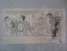 1940's ORIGINAL ART AL CAPP LEE FALK LIL ABNER MANDRAKE BOSTON SUMMER THEATER picture
