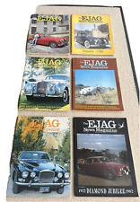 Vintage EJag magazine lot of SIX: 1981, 1982, 1983, 1987 all in EUC picture