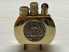 Vintage Petrol Lighter Handmade mini,pirates picture