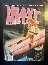 HEAVY METAL~ Illustrated Fantasy Magazine~Caza~Azpiri~Burton~1999~Excellent Cond picture
