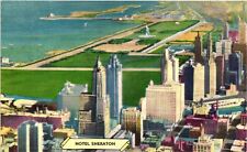 VTG Postcard- K1637. HOTEL SHERATON CHICAGO, IL. UnPost 1910 picture