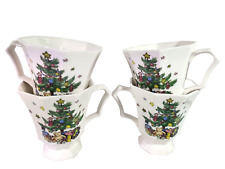 Christmas Cups Set Of Four Nikko Japan Christmastime Holiday picture