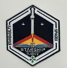 Original SpaceX Starship Flight 2 Orbital  Launch Test Flight Mission Patch 3” picture