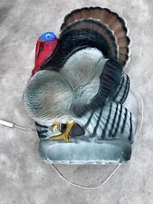Vtg Don Featherstone Thanksgiving Turkey Blow Mold Union Products 1998 Blowmold picture