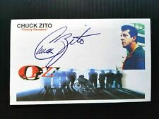 81 Hell's Angels Chuck Zito   Hand Signed OZ Sons Of Anarchy  3