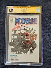 Wolverine 34 Homager Deadpool CGC 9.8 SS Signed Rob Liefeld picture