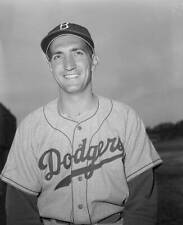 Brooklyn Dodger Ralph Branca - Pitcher Ralph Branca at Dodgers - 1953 Old Photo picture