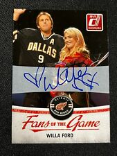 2010-11 Donruss Fans of the Game Willa Ford 5 autograph card #RD 350/400 AA picture