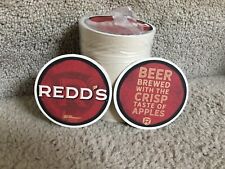 20 Beer Coasters Redds Brewing Beer Brewed Crisp Taste of Apples USA U433 picture