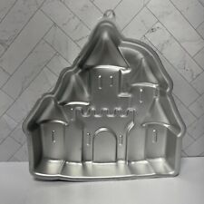 Princess Castle Magical Wilton Silver Cake Tin 1998 picture