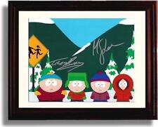 16x20 Framed South Park Autograph Promo Print - Matt Stone and Trey Parker picture