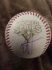 CC SABATHIA SIGNED OFFICIAL 2009 YANKEES WORLD SERIES BASEBALL COAPROOF RARE WOW picture