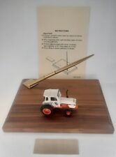 Ertl Desk Pen Set Case 2590 Tractor On Wood Base & Box Agricultural Memorabilia picture