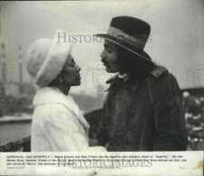 1972 Press Photo Actors Sheila Frazier and Ron O'Neal star in 