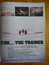 9/1978 PUB PLANE HOUSE C-101 MILITARY TRAINER AIRCRAFT ORIGINAL AD picture