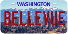 Bellevue Washington Novelty Car License Plate picture