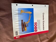 Case Crawler Excavator 1088 Manufacturing Sales Specification Brochure picture