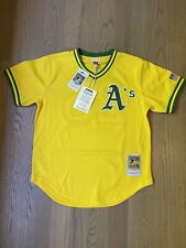 NWT Mitchell & Ness Oakland Athletics BP jersey - 1990 Mark McGwire -Size 40 (M) picture