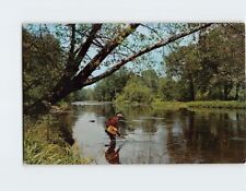Postcard Anxious Moments, warm water fishing streams in Pennsylvania picture