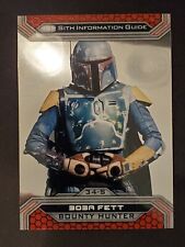 BOBA FETT 2015 Star Wars Topps Chrome Perspectives Jedi Vs Sith #34-S *QTY picture