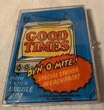 1975 Topps Good Times Cards & Stickers Unopened picture