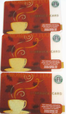 LOT OF 3 2007 STARBUCKS Card Momento Enjoy the moment NEW picture