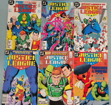 JUSTICE LEAGUE #1-21 (1987) SET OF 20 DC COMICS 1ST PUNK LOBO 18 19 MAX LORD picture