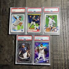 Lot of 5 PSA 9’s 2013-2021 Topps Bowman  picture
