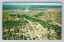 Rapid City SD-South Dakota, Aerial View Of Town Area, Antique, Vintage Postcard picture