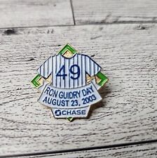 New York Yankees Ron Guidry Day #49 8-23-2003 Collectible Lapel Hat Pin MLB picture