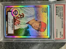 2006 topps '52 chrome cole hamels refractor rookie #371/552 psa 9 picture