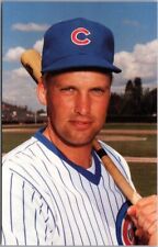 1990 MARK GRACE Chicago Cubs Baseball Postcard First Base MLB Barry Colla Card 1 picture