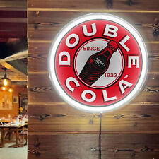 Double Cola Neon Sign - Retro Soda Shop or Man Cave - Soda Advertising Decor FY1 picture
