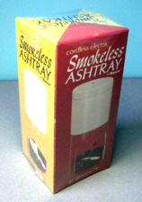 Vintage Ronco SMOKELESS ASHTRAY ~ Cordless Electric 1978 SEALED NEW IN BOX picture