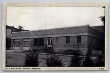 Vintage Postcard IN Argos City Building c1945 ~7445 picture