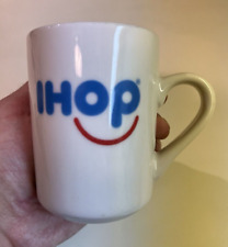 IHOP Coffee Mug Cup Smiling Vintage Restaurant Warehouse of Pancakes Tuxton #16 picture