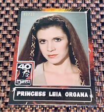 2023 Topps Star Wars Return Of Jedi 40th Anniversary PRINCESS LEIA #11 RED 2/10 picture