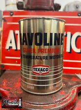 1970’s TEXACO Havoline Super Premium Motor Oil Can 1 qt. - Gas & Oil picture