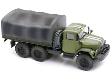 ZIL 131 Cargo Truck with Stripes Ukrainian Ground Forces 1/72 Diecast Model picture