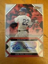 2006 TOPPS FINEST ROBINSON CANO REFRACTOR AUTO NEW YORK YANKEES picture
