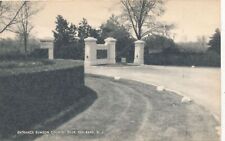 RED BANK NJ - Rumson County Club Entrance Postcard picture