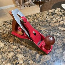 Vintage Sears No.107-37033 Woodworking Block Plane,Red Bottom,Made in USA 9'' picture