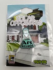 SDCC 2023 EXCLUSIVE Fox Hulu Toynk Solar Opposites Korvo People are Stupid Pin picture