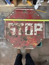 Vintage 24 inch stop sign picture