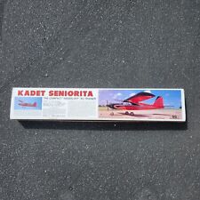 KADET SENIORITA Compact Hands-Off RC 60 Trainer Kit SIG Mfg. Co. NOS 1987 Sealed picture