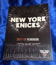 NY KNICKS YEARBOOK 2017-18 PROGRAM NBA BASKETBALL NYC MADISON SQUARE GARDEN picture